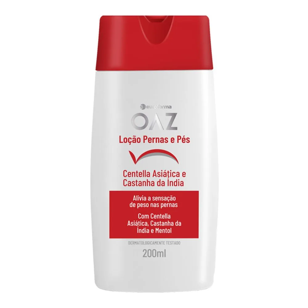 Loção para Pernas e Pés Oaz 200ml