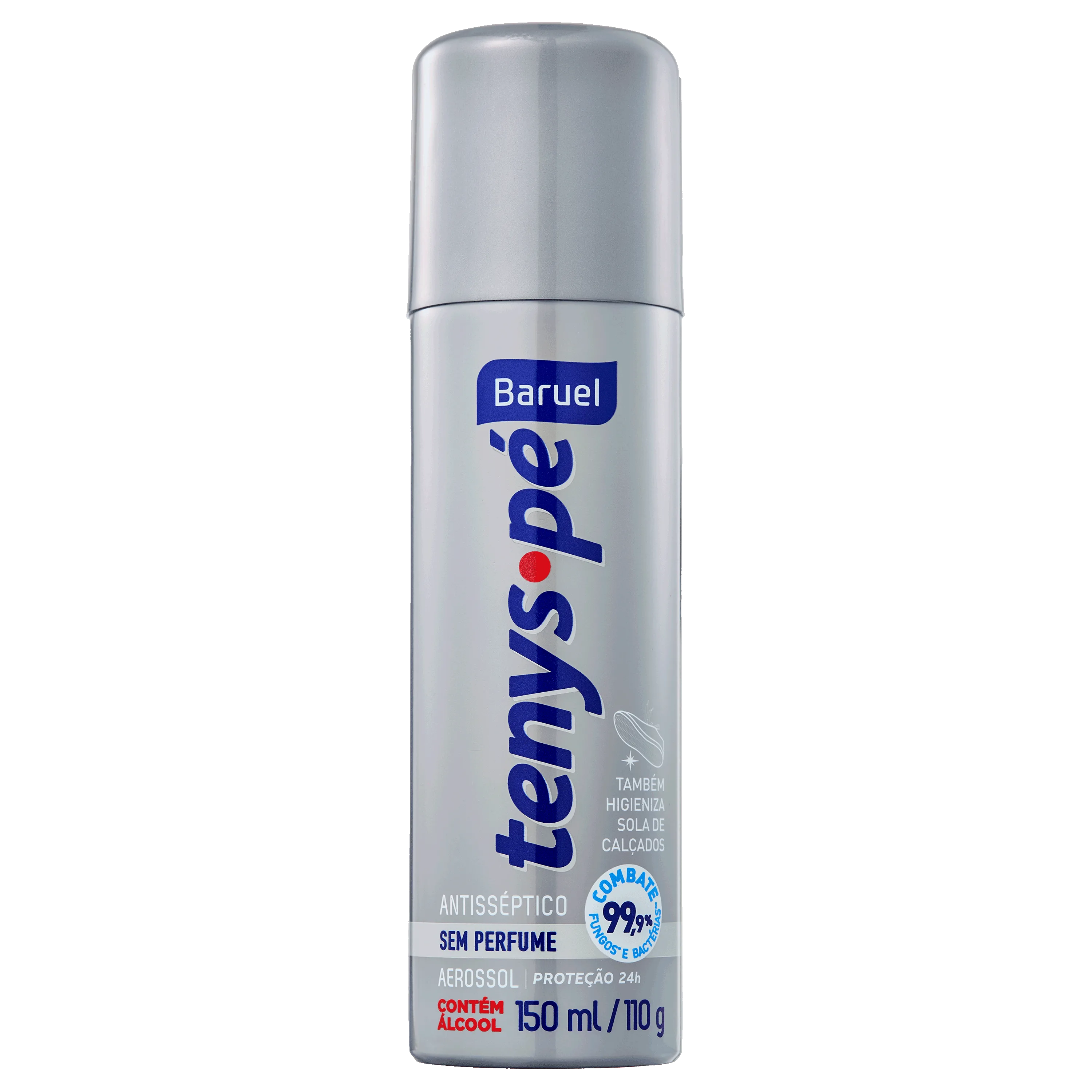 Tenys Pé Baruel Aerosol Sem Perfume 150ml
