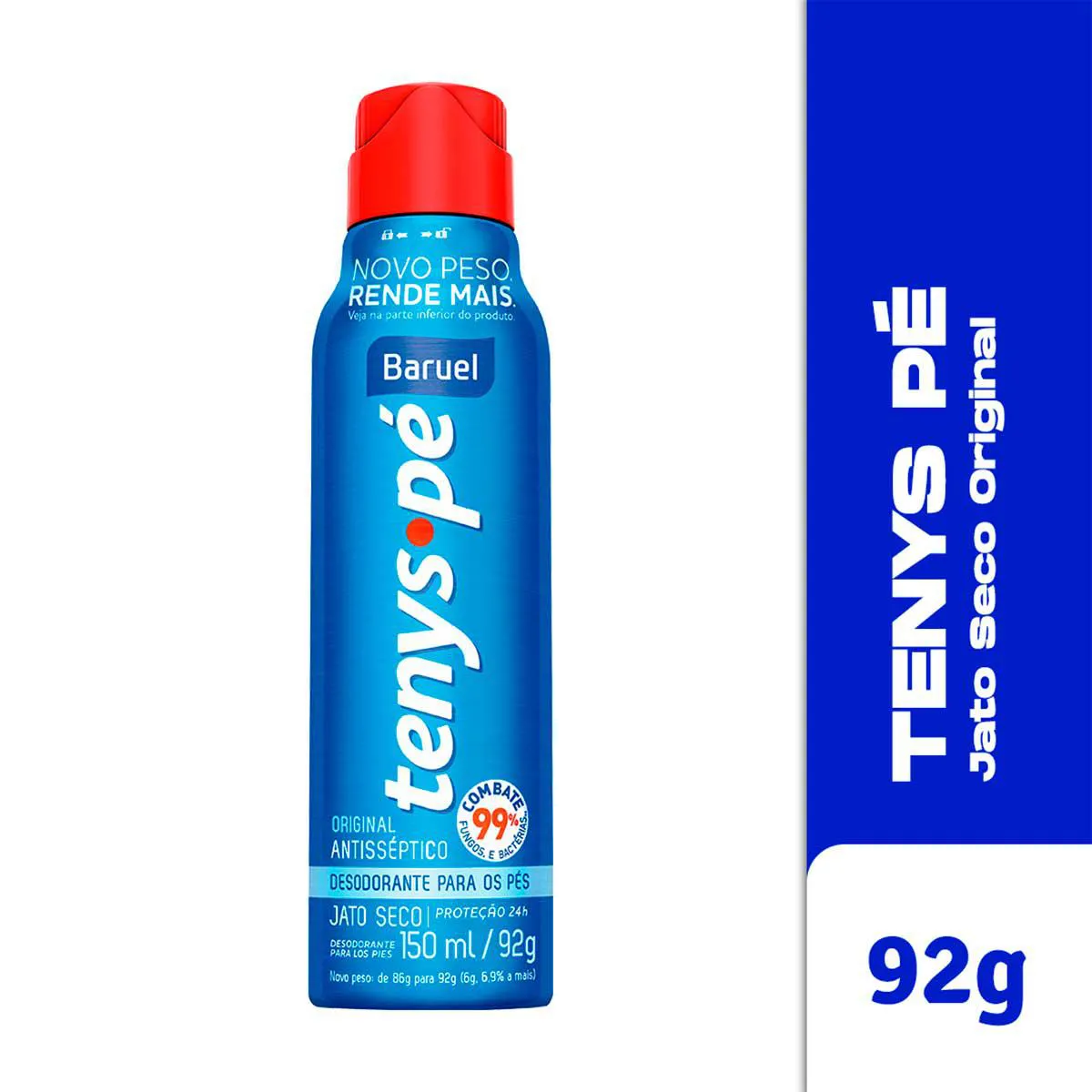 Tenys Pé Baruel Jato Seco Original 150ml