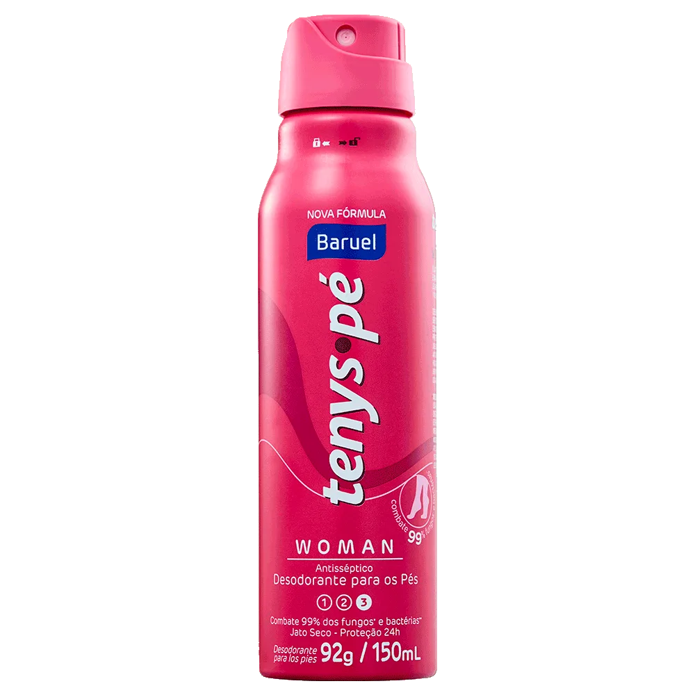 Tenys Pé Baruel Woman Jato Seco 150ml
