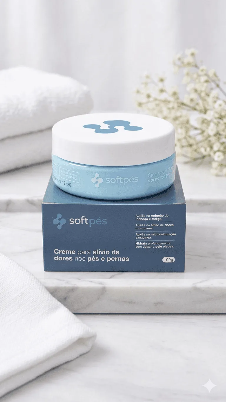 Creme Alívio Das Dores Pés e Pernas 7