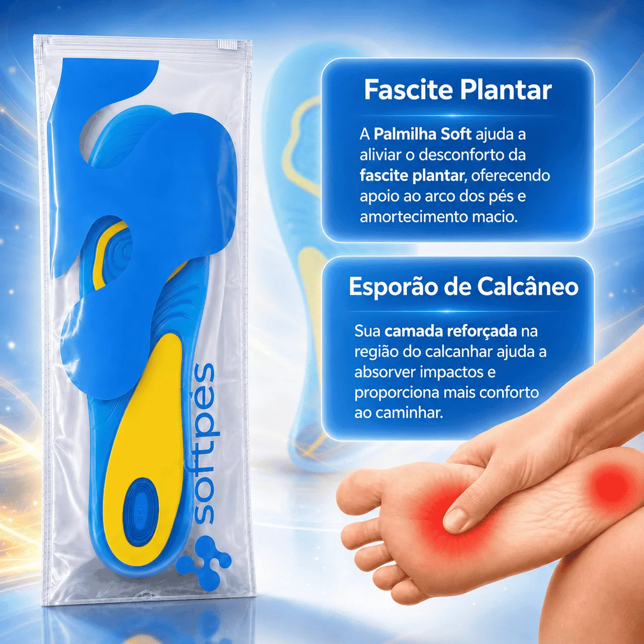 Palmilha de Gel Premium 4