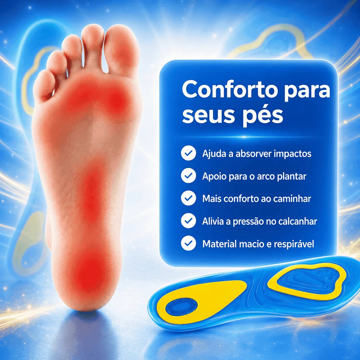 Palmilha de Gel Premium 5