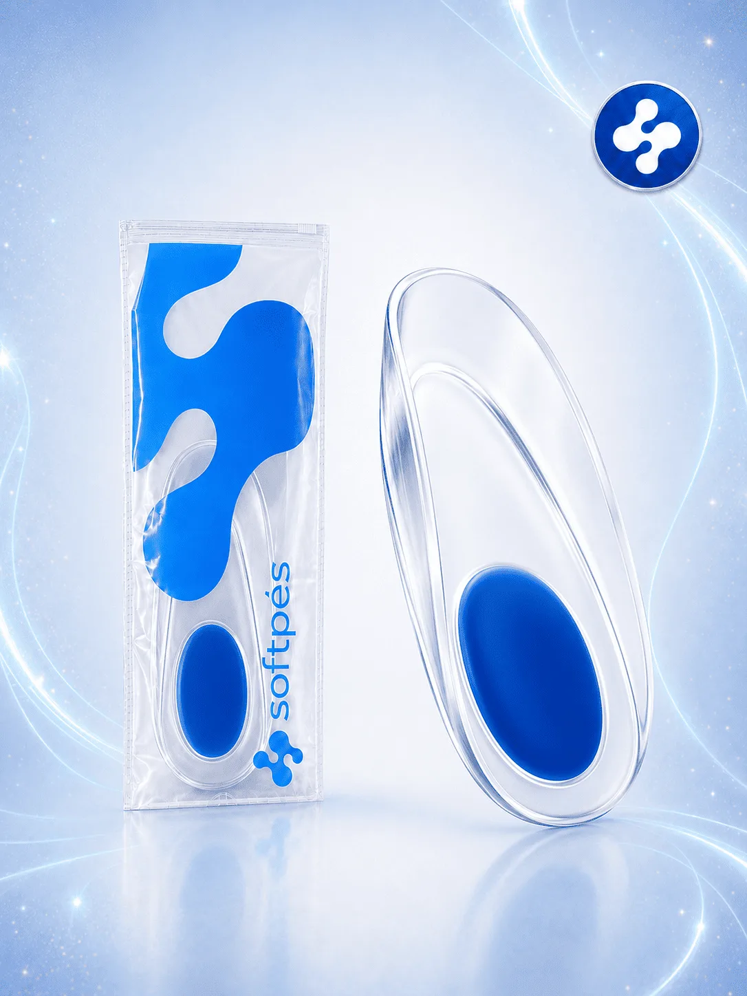 Palmilha Gel Para Calcanhar